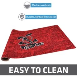 Drymate Red Good Dog Cross Bones Dog Bowl Place Mat -Blue Buffalos Shop 222047 PT4. AC SS1800 V1651242082