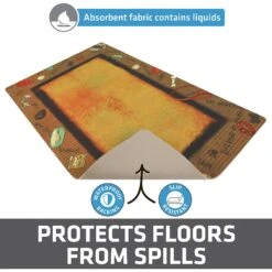 Drymate Bow Wow Border Dog Bowl Place Mat 12 Drymate Bow Wow Border Dog Bowl Place Mat -Blue Buffalos Shop 222049 PT3. AC SS1800 V1651239396