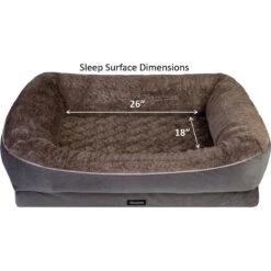Beautyrest Ultra Plush Cuddler Dog & Cat Bed -Blue Buffalos Shop 223404 PT4. AC SS1800 V1596215466