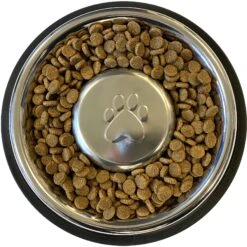 Neater Pets Non-Skid Non-Tip Stainless Steel Slow Feeder Dog Bowl -Blue Buffalos Shop 224737 pt3. AC SS1800 V1583446057