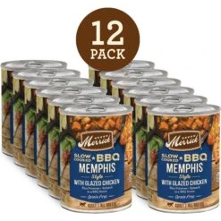 Merrick Grain-Free Wet Dog Food Slow-Cooked BBQ Memphis Style With Glazed Chicken 12 Merrick Grain-Free Wet Dog Food Slow-Cooked BBQ Memphis Style With Glazed Chicken -Blue Buffalos Shop 226244 PT1. AC SS1800 V1686058414