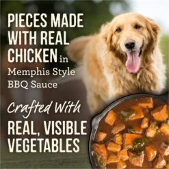 Merrick Grain-Free Wet Dog Food Slow-Cooked BBQ Memphis Style With Glazed Chicken 17 Merrick Grain-Free Wet Dog Food Slow-Cooked BBQ Memphis Style With Glazed Chicken -Blue Buffalos Shop 226244 PT6. AC SS1800 V1686058415