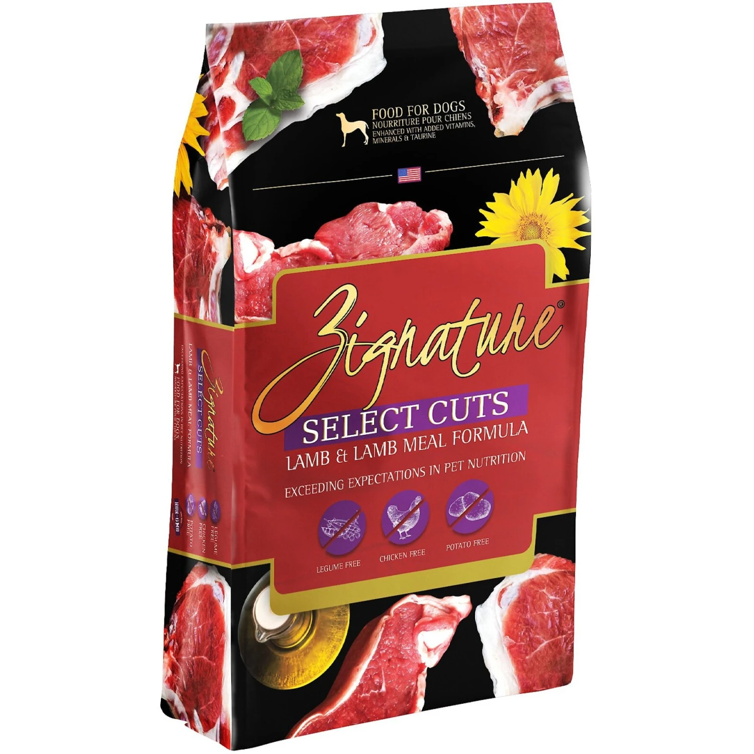 Zignature Select Cuts Lamb & Lamb Meal Formula Dry Dog Food 3 Zignature Select Cuts Lamb & Lamb Meal Formula Dry Dog Food