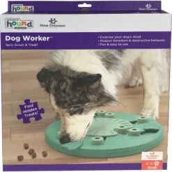 Nina Ottosson By Outward Hound Dog Worker Green Interactive Treat Puzzle Dog Toy -Blue Buffalos Shop 226722 PT7. AC SS1800 V1636517183