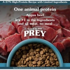 Taste Of The Wild PREY Angus Beef Recipe Limited Ingredient Recipe Dry Dog Food -Blue Buffalos Shop 229937 PT3. AC SS1800 V1641252997