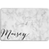 904 Custom Marbled Personalized Dog & Cat Placemat