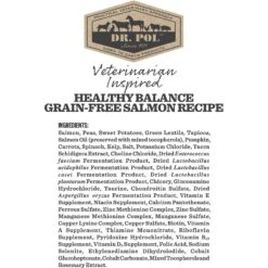 Dr. Pol Healthy Balance Salmon Recipe Grain-Free Dry Dog Food -Blue Buffalos Shop 232536 PT5. AC SS1800 V1588102583