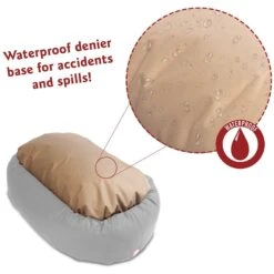 Majestic Pet Suede Personalized Bagel Cat & Dog Bed -Blue Buffalos Shop 234667 PT1. AC SS1800 V1589809895