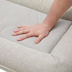 Frisco Orthopedic Personalized Bolster Dog Bed W/Removable Cover, Light Gray -Blue Buffalos Shop 234952 PT6. AC SS1800 V1604532413