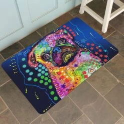 Bungalow Flooring Pug By Dean Russo Place Dog Mat, 36 X 23-in 9 Bungalow Flooring Pug By Dean Russo Place Dog Mat, 36 X 23-in -Blue Buffalos Shop 235689 PT2. AC SS1800 V1615338725