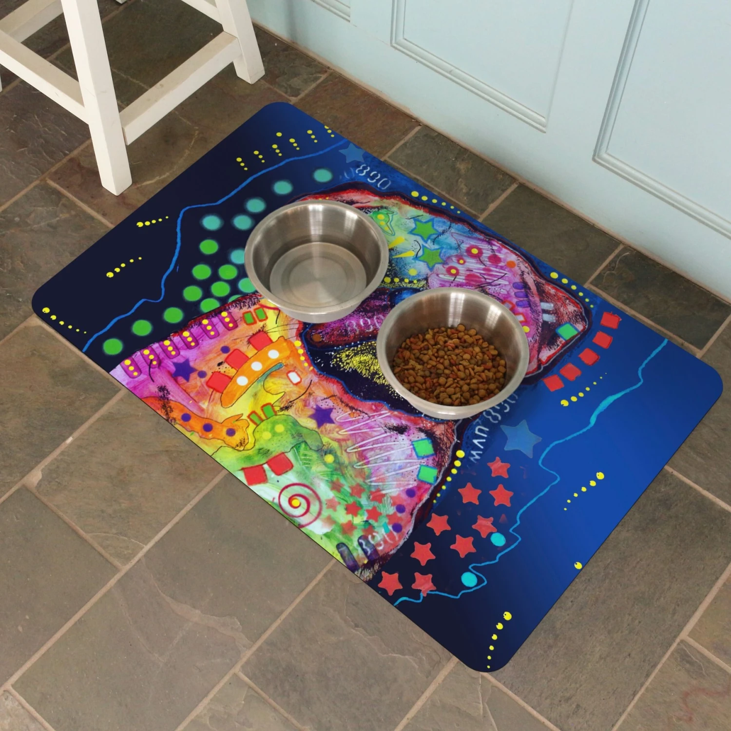 Bungalow Flooring Pug By Dean Russo Place Dog Mat, 36 X 23-in 7 Bungalow Flooring Pug By Dean Russo Place Dog Mat, 36 X 23-in - Image 5