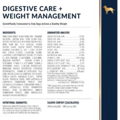 Veterinary Select Digestive Care + Weight Management Dry Dog Food, 8.5-lb Bag -Blue Buffalos Shop 238575 PT4. AC SS1800 V1591728354