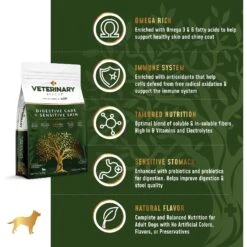 Veterinary Select Digestive Care + Sensitive Skin Dry Dog Food, 8.5-lb Bag 12 Veterinary Select Digestive Care + Sensitive Skin Dry Dog Food, 8.5-lb Bag -Blue Buffalos Shop 238577 PT3. AC SS1800 V1591728376