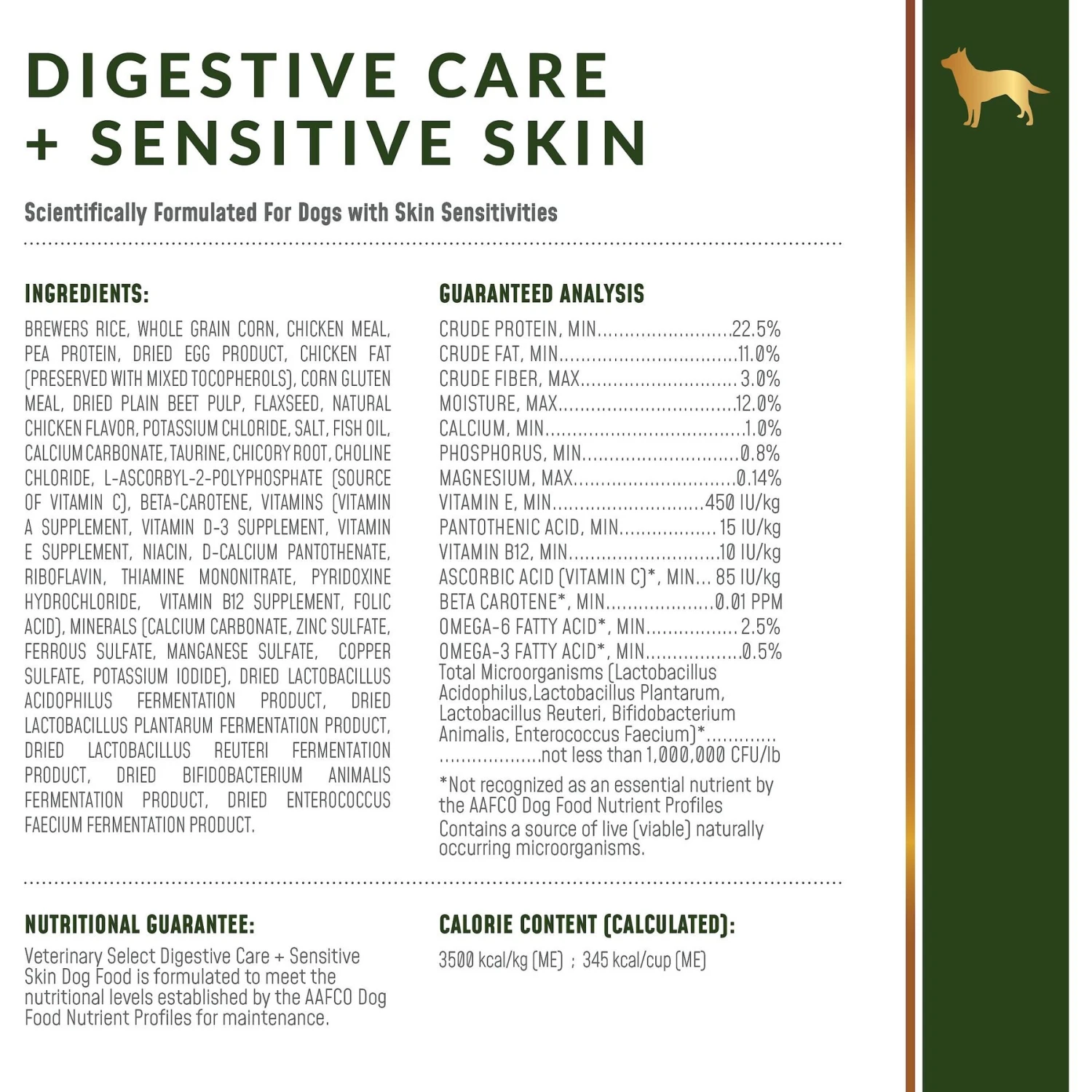 Veterinary Select Digestive Care + Sensitive Skin Dry Dog Food, 8.5-lb Bag 7 Veterinary Select Digestive Care + Sensitive Skin Dry Dog Food, 8.5-lb Bag - Image 5