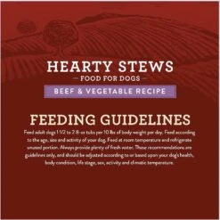 True Acre Foods Hearty Stews, Beef & Vegetable Recipe, Wet Dog Food 16 True Acre Foods Hearty Stews, Beef & Vegetable Recipe, Wet Dog Food -Blue Buffalos Shop 238830 PT6. AC SS1800 V1614808898