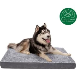 FurHaven Faux Fur & Suede Deluxe Orthopedic Dog & Cat Mattress 14 FurHaven Faux Fur & Suede Deluxe Orthopedic Dog & Cat Mattress -Blue Buffalos Shop 244344 PT3. AC SS1800 V1602304876