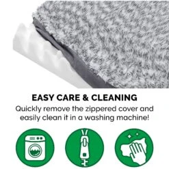 FurHaven Faux Fur & Suede Deluxe Orthopedic Dog & Cat Mattress 18 FurHaven Faux Fur & Suede Deluxe Orthopedic Dog & Cat Mattress -Blue Buffalos Shop 244344 PT7. AC SS1800 V1602330369