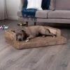 FurHaven Plush & Velvet Orthopedic Comfy Couch Dog & Cat Bed