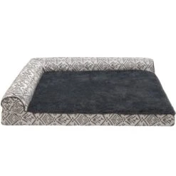 FurHaven Southwest Kilim Cooling Gel Deluxe Chaise Dog & Cat Bed 13 FurHaven Southwest Kilim Cooling Gel Deluxe Chaise Dog & Cat Bed -Blue Buffalos Shop 244452 PT2. AC SS1800 V1602339371