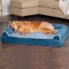 FurHaven Faux Fur & Suede Cooling Gel Sofa Dog & Cat Bed 1 FurHaven Faux Fur & Suede Cooling Gel Sofa Dog & Cat Bed -Blue Buffalos Shop 244475 MAIN. AC SS1800 V1606779145