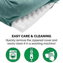 FurHaven Velvet Waves Perfect Comfort Orthopedic Sofa Cat & Dog Bed -Blue Buffalos Shop 244630 PT8. AC SS1800 V1669928457