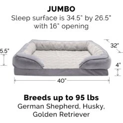 FurHaven Velvet Waves Perfect Comfort Cooling Gel Bolster Cat & Dog Bed With Removable Cover -Blue Buffalos Shop 244658 PT4. AC SS1800 V1667227639