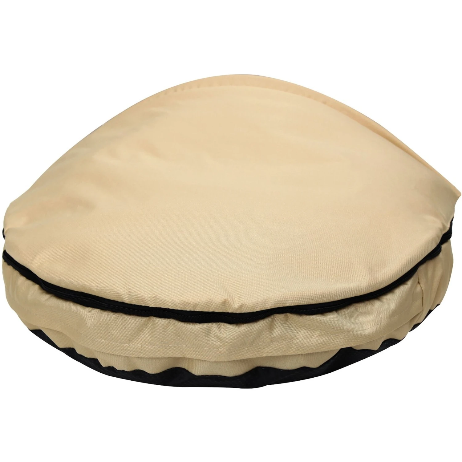 HappyCare Textiles Durable Oxford To Sherpa Pet Cave Covered Cat & Dog Bed With Removable Cover 5 HappyCare Textiles Durable Oxford To Sherpa Pet Cave Covered Cat & Dog Bed With Removable Cover - Image 3