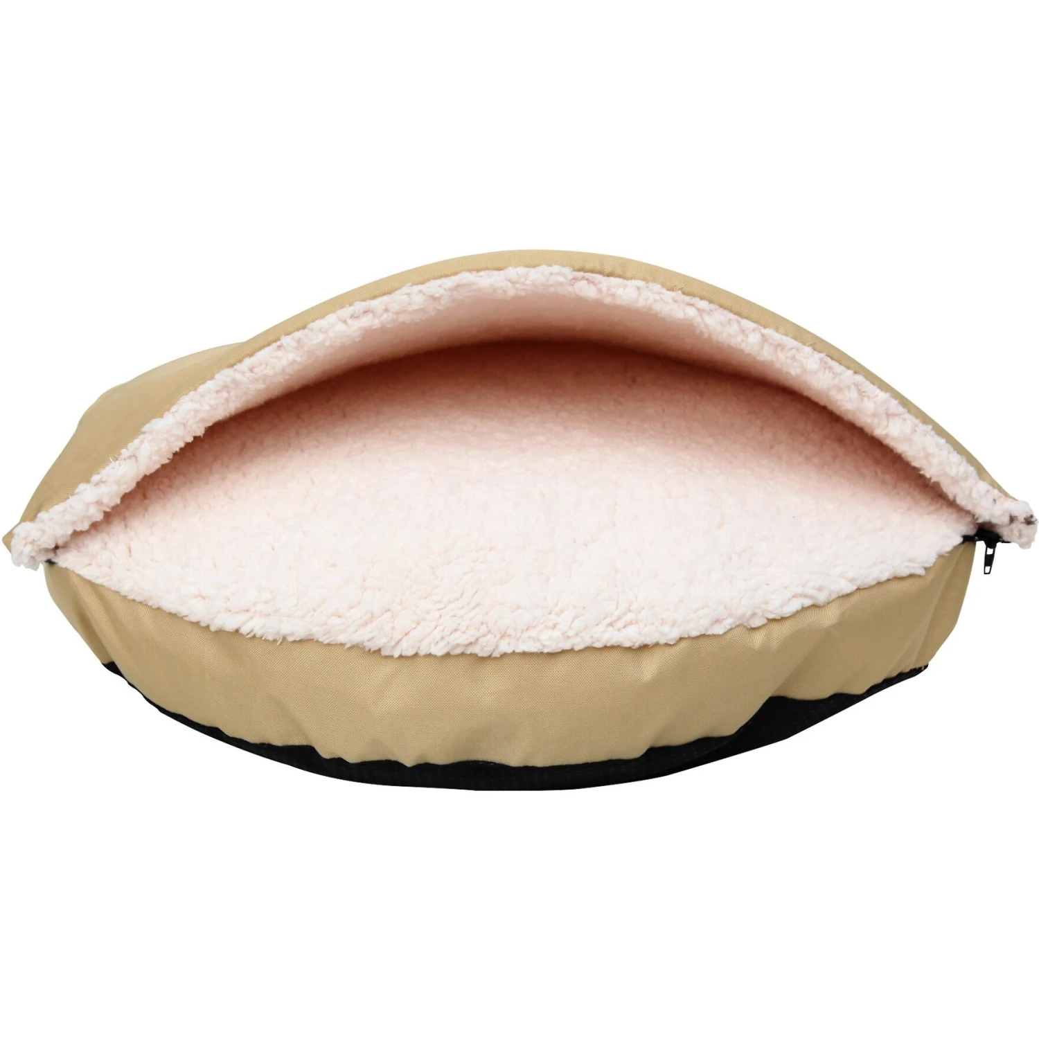 HappyCare Textiles Durable Oxford To Sherpa Pet Cave Covered Cat & Dog Bed With Removable Cover 7 HappyCare Textiles Durable Oxford To Sherpa Pet Cave Covered Cat & Dog Bed With Removable Cover - Image 5