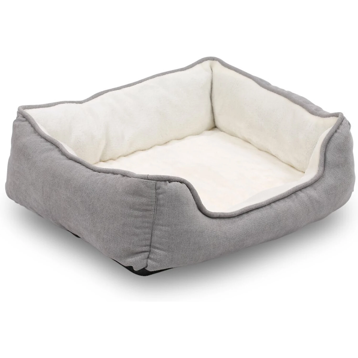 HappyCare Textiles Rectangle Orthopedic Bolster Cat & Dog Bed 4 HappyCare Textiles Rectangle Orthopedic Bolster Cat & Dog Bed - Image 2