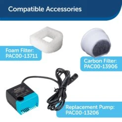 PetSafe Creekside Quiet Dog & Cat Fountain, 60-oz 15 PetSafe Creekside Quiet Dog & Cat Fountain, 60-oz -Blue Buffalos Shop 247077 PT5. AC SS1800 V1596732960