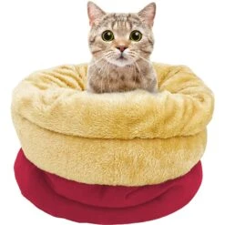 Jespet GooPaws Covered Cat & Dog Bed -Blue Buffalos Shop 248125 PT5. AC SS1800 V1597884438