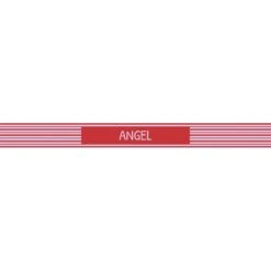 Frisco Preppy Stripes Ceramic Personalized Dog Bowl -Blue Buffalos Shop 250839 PT2. AC SS1800 V1602860479