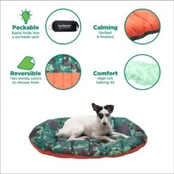 FurHaven Trail Pup Packable Stuff Sack Travel Pillow Dog Bed 13 FurHaven Trail Pup Packable Stuff Sack Travel Pillow Dog Bed -Blue Buffalos Shop 250947 PT2. AC SS1800 V1619659052