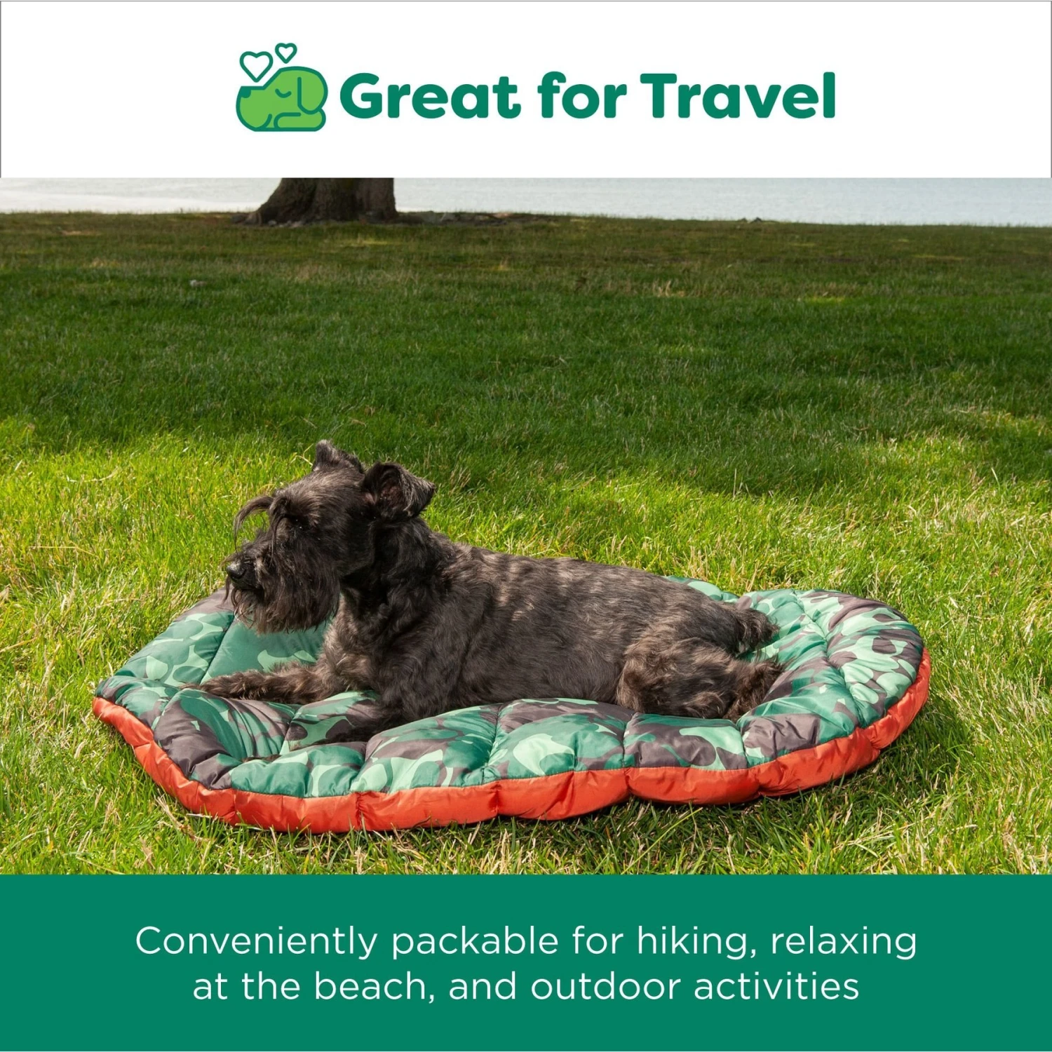 FurHaven Trail Pup Packable Stuff Sack Travel Pillow Dog Bed 7 FurHaven Trail Pup Packable Stuff Sack Travel Pillow Dog Bed - Image 5