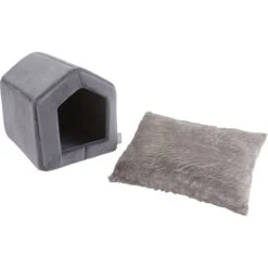 Frisco House Cave Cat & Dog Covered Bed -Blue Buffalos Shop 251241 PT2. AC SS1800 V1615524787