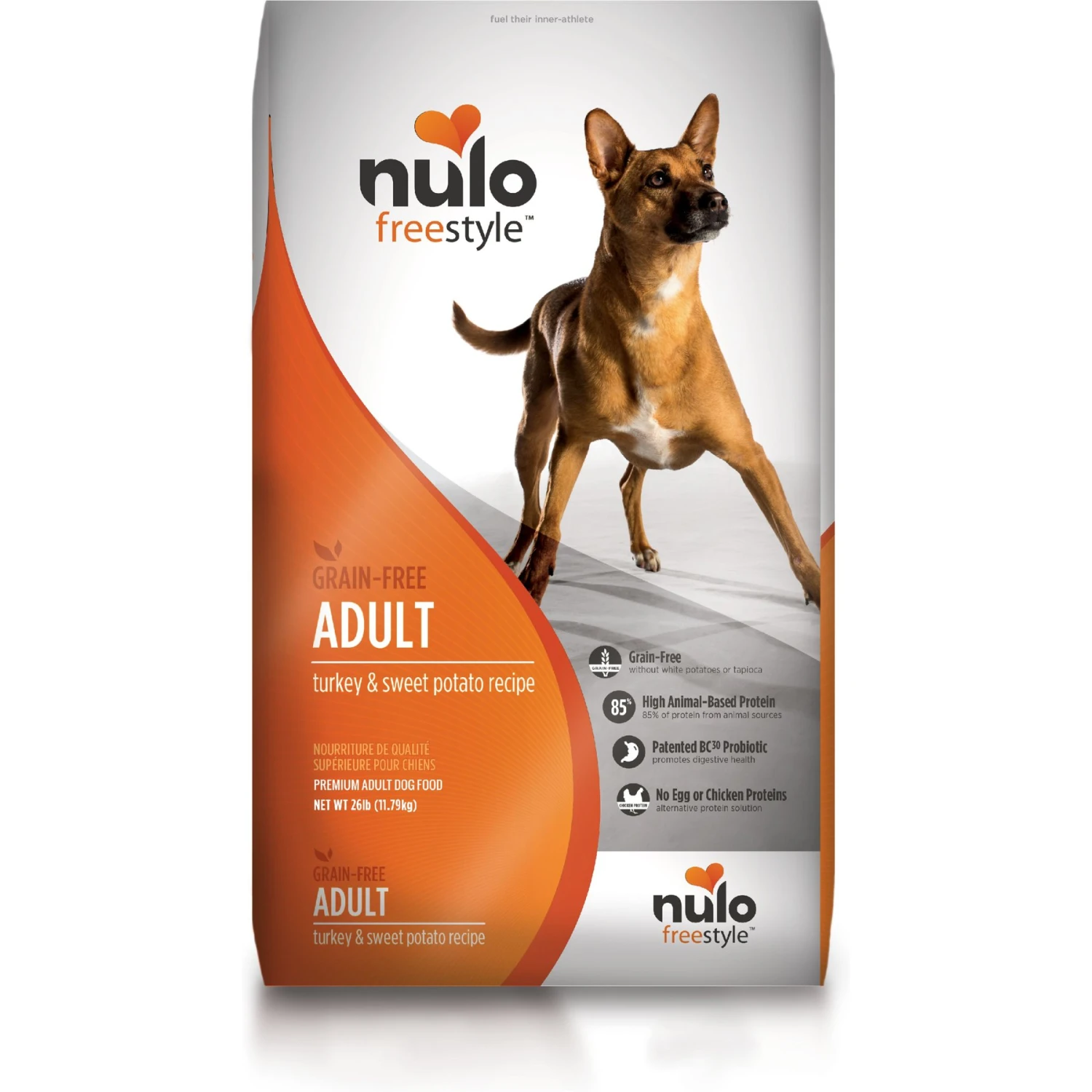 Nulo Freestyle Grain-Free Turkey & Sweet Potato Recipe Dry Dog Food 3 Nulo Freestyle Grain-Free Turkey & Sweet Potato Recipe Dry Dog Food