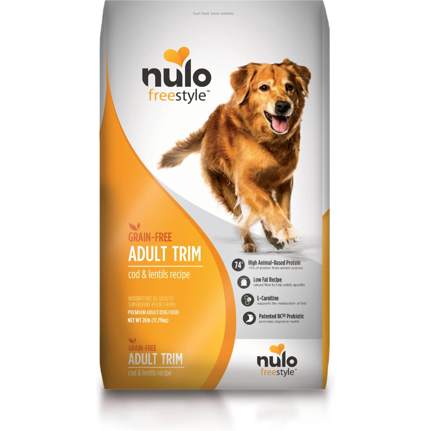 Nulo Freestyle Cod & Lentils Recipe Grain-Free Adult Trim Dry Dog Food 3 Nulo Freestyle Cod & Lentils Recipe Grain-Free Adult Trim Dry Dog Food