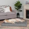 FurHaven NAP Ultra Plush Full Support Orthopedic Deluxe Dog & Cat Bed -Blue Buffalos Shop 251906 MAIN. AC SS1800 V1613805126