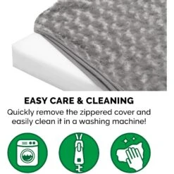 FurHaven NAP Ultra Plush Full Support Orthopedic Deluxe Dog & Cat Bed -Blue Buffalos Shop 251906 PT7. AC SS1800 V1613806879