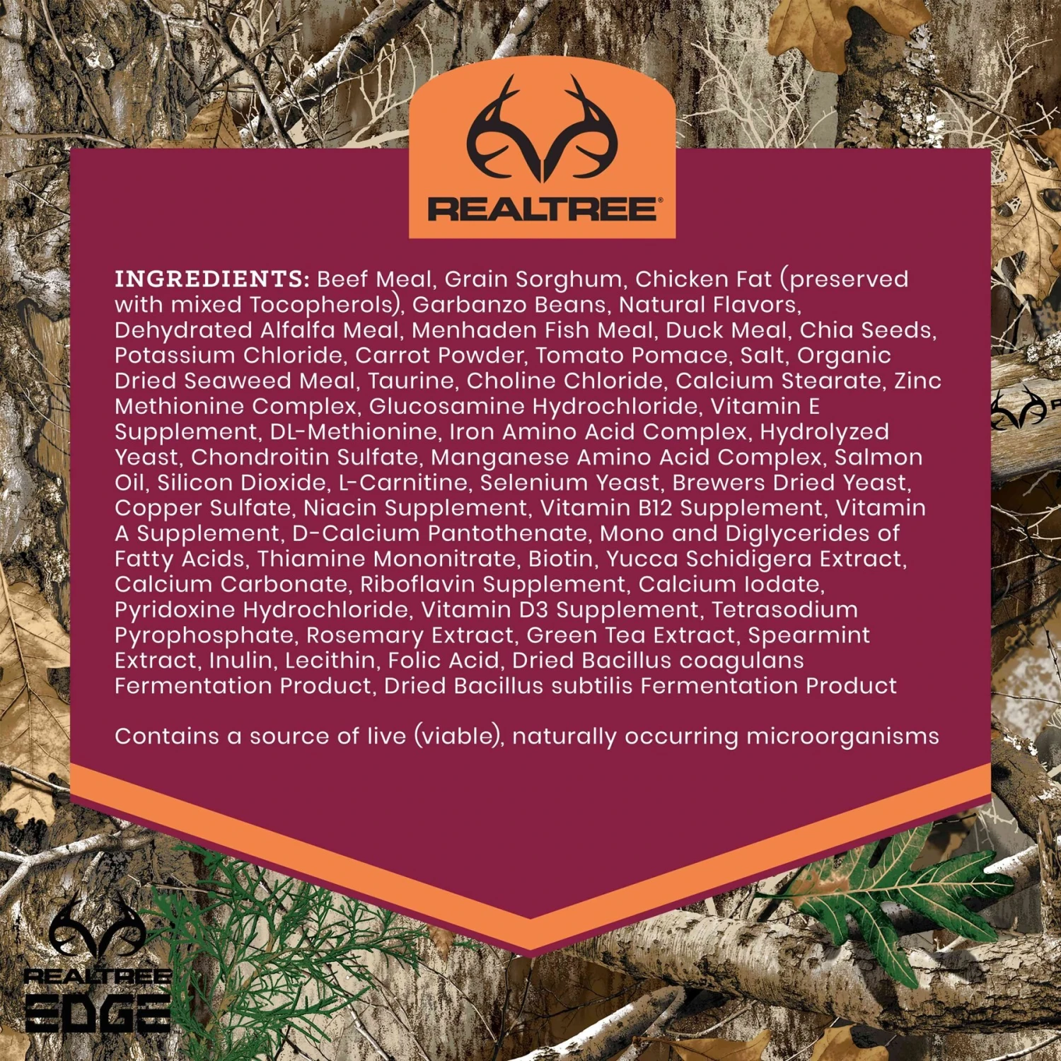 VICTOR Realtree EDGE ENERGY Dry Dog Food 8 VICTOR Realtree EDGE ENERGY Dry Dog Food - Image 6