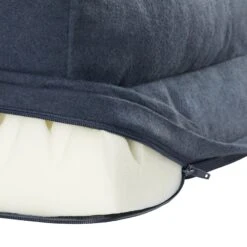 Frisco Faux Felt Orthopedic Sofa Bolster Dog Bed W/Removable Cover -Blue Buffalos Shop 255183 PT5. AC SS1800 V1651777623