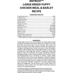Blue Seal EnTrust Large Breed Puppy Chicken Meal & Barley Recipe Dry Dog Food -Blue Buffalos Shop 255273 PT2. AC SS1800 V1602713490