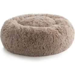 Brindle Donut Cuddler Dog & Cat Bed, Tan 12 Brindle Donut Cuddler Dog & Cat Bed, Tan -Blue Buffalos Shop 256160 PT2. AC SS1800 V1602092795