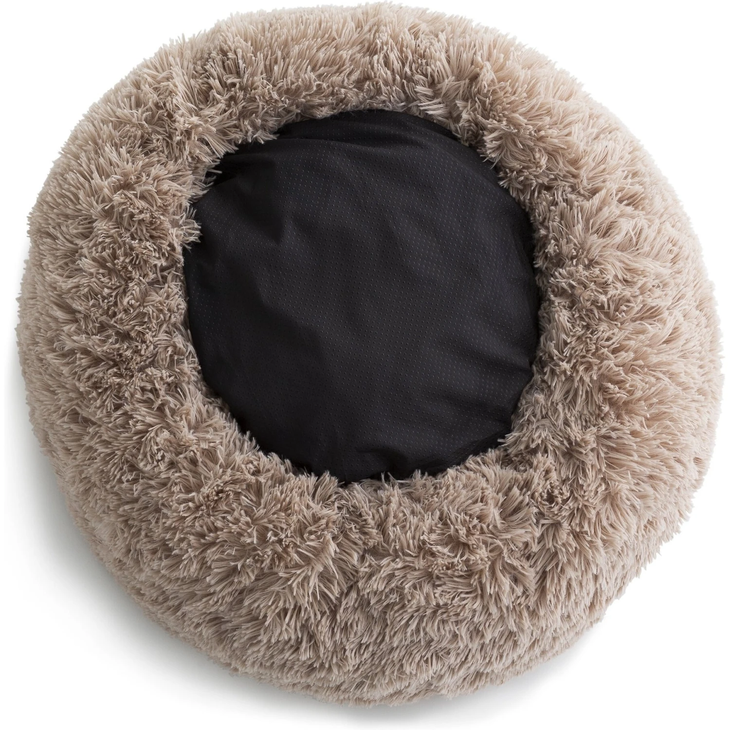 Brindle Donut Cuddler Dog & Cat Bed, Tan 10 Brindle Donut Cuddler Dog & Cat Bed, Tan - Image 8