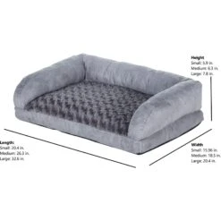 New Age Pet Buddy's Memory Foam Dog & Cat Crate Cushion -Blue Buffalos Shop 258190 PT8. AC SS1800 V1605220319