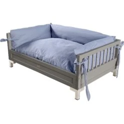 New Age Pet ECOFLEX Manhattan Raised Dog & Cat Bed With Cushion 12 New Age Pet ECOFLEX Manhattan Raised Dog & Cat Bed With Cushion -Blue Buffalos Shop 258197 PT2. AC SS1800 V1605226636