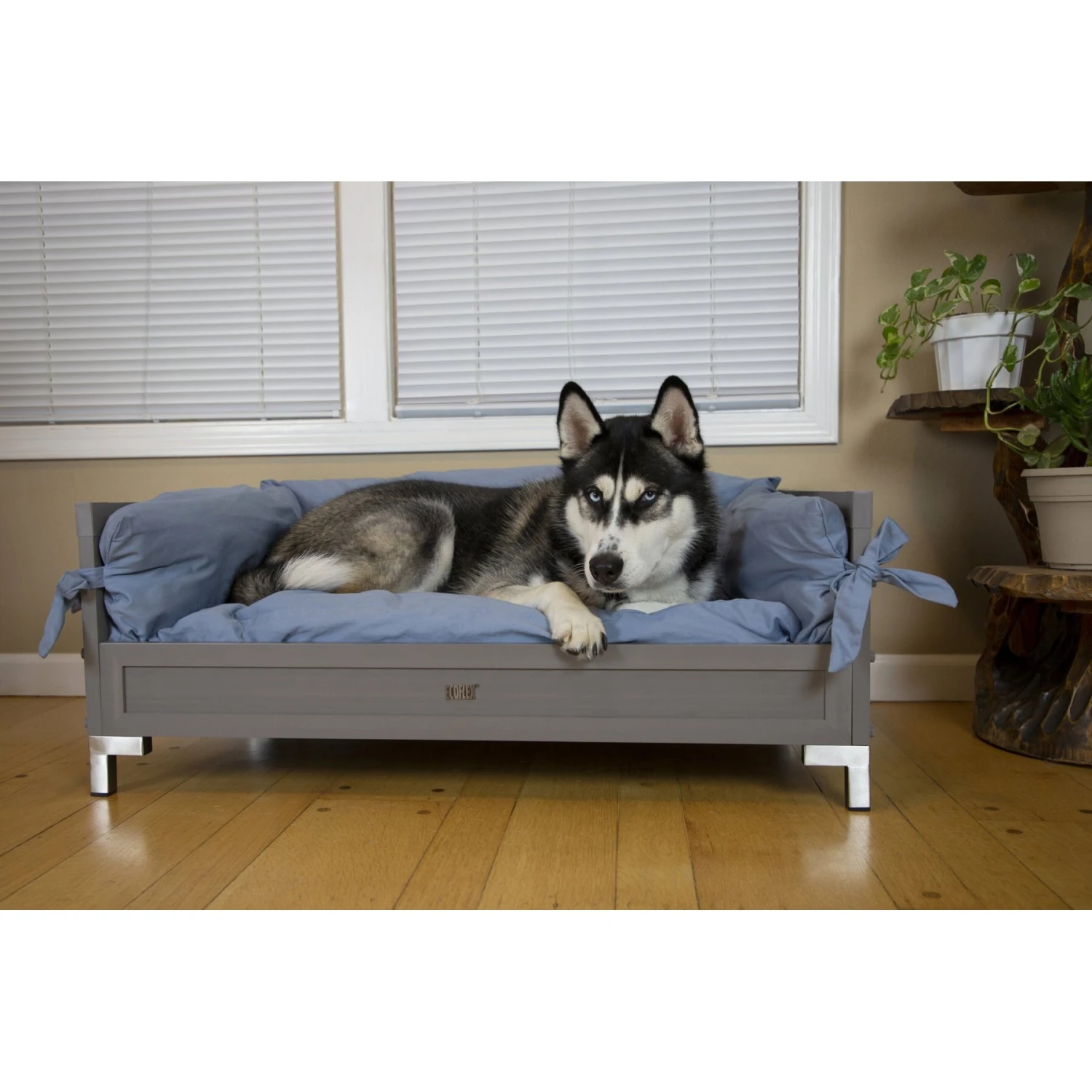 New Age Pet ECOFLEX Manhattan Raised Dog & Cat Bed With Cushion 10 New Age Pet ECOFLEX Manhattan Raised Dog & Cat Bed With Cushion - Image 8