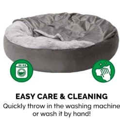 FurHaven Wave Covered Pillow Cat & Dog Bed 17 FurHaven Wave Covered Pillow Cat & Dog Bed -Blue Buffalos Shop 258985 PT6. AC SS1800 V1604105583