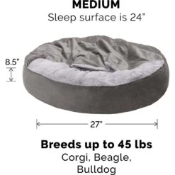 FurHaven Wave Covered Pillow Cat & Dog Bed 18 FurHaven Wave Covered Pillow Cat & Dog Bed -Blue Buffalos Shop 258985 PT7. AC SS1800 V1604107600