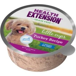 Health Extension Little Cups Chicken & Turkey Recipe Variety Pack Small Breed Grain-Free Wet Puppy Food 11 Health Extension Little Cups Chicken & Turkey Recipe Variety Pack Small Breed Grain-Free Wet Puppy Food -Blue Buffalos Shop 259013 PT1. AC SS1800 V1607156836